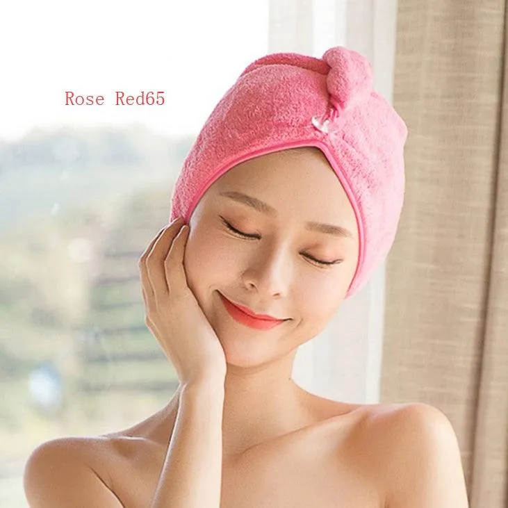 Women's Hair Dryer Cap, Absorbent Dry Hair Towel