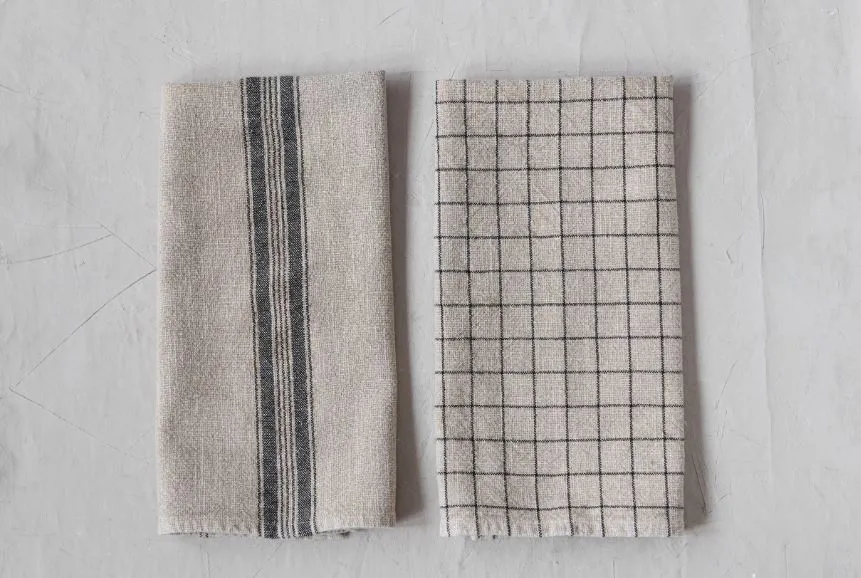 Woven Cotton Tea Towels