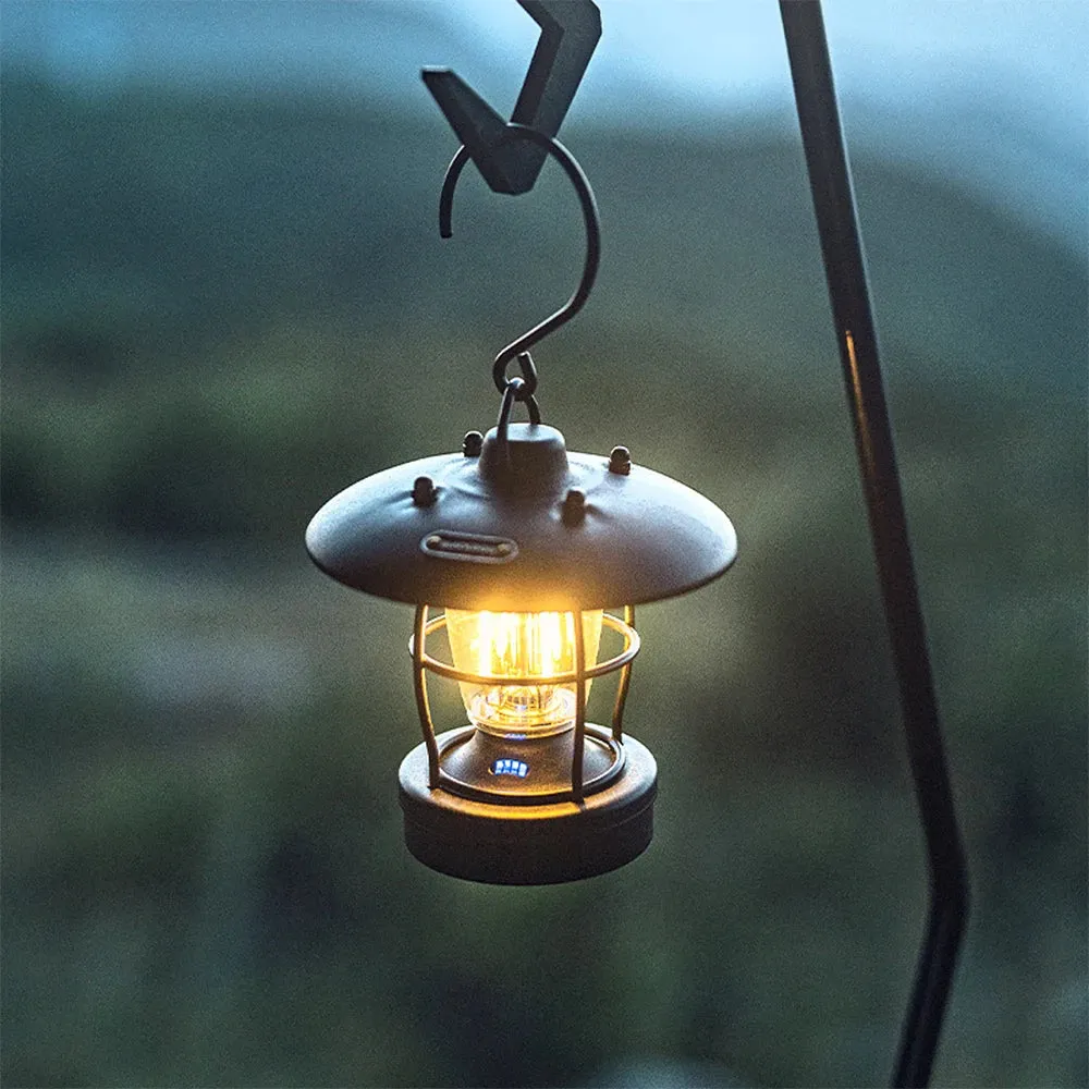 [Y.E.S] Blackdog Mini Retro Camping Hanging Lamp