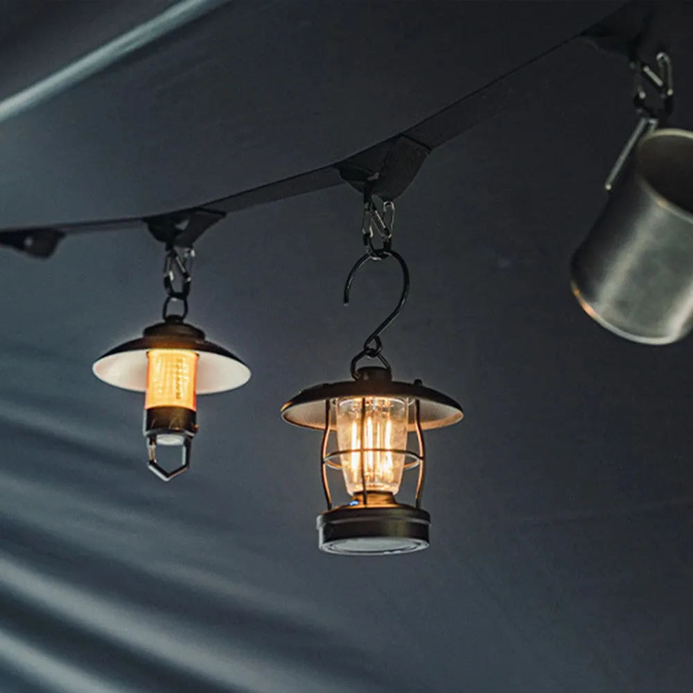 [Y.E.S] Blackdog Mini Retro Camping Hanging Lamp